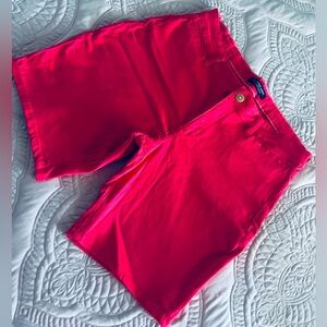 Two (2) US POLO ASSN Fuchsia🩷 and red ❤️shorts. Size: 10.